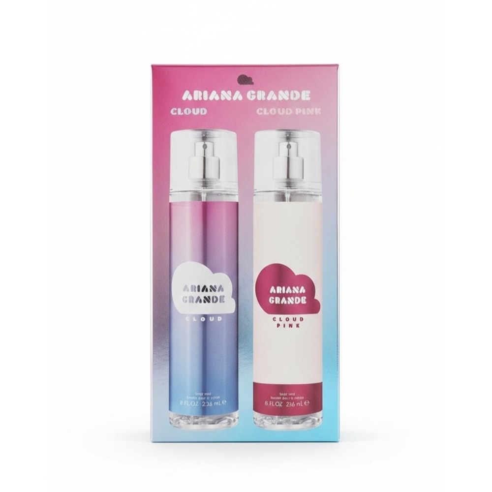 Ariana Grande Cloud & Cloud Pink Body Mist Set 2 x 8oz 236ml Spray New in Box